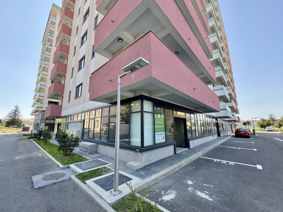 Închiriere Spațiu Comercial 118 mp- Unirea Towers. 2 parcări incluse.