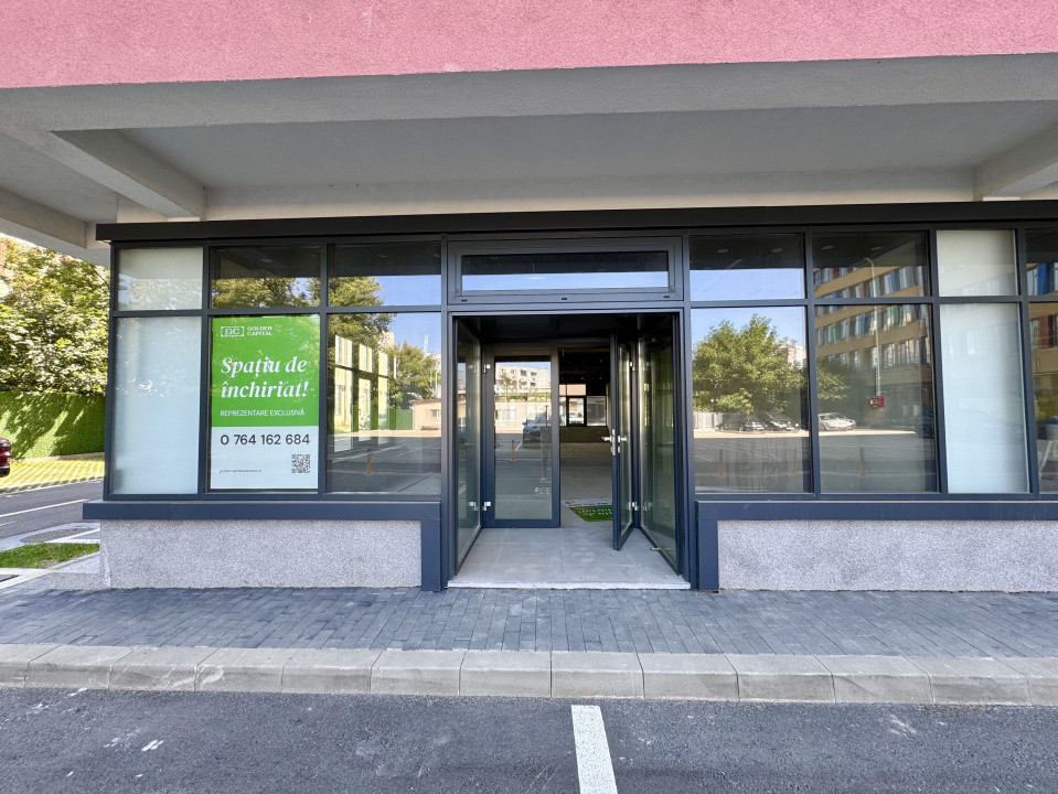 Închiriere Spațiu Comercial 118 mp- Unirea Towers. 2 parcări incluse.