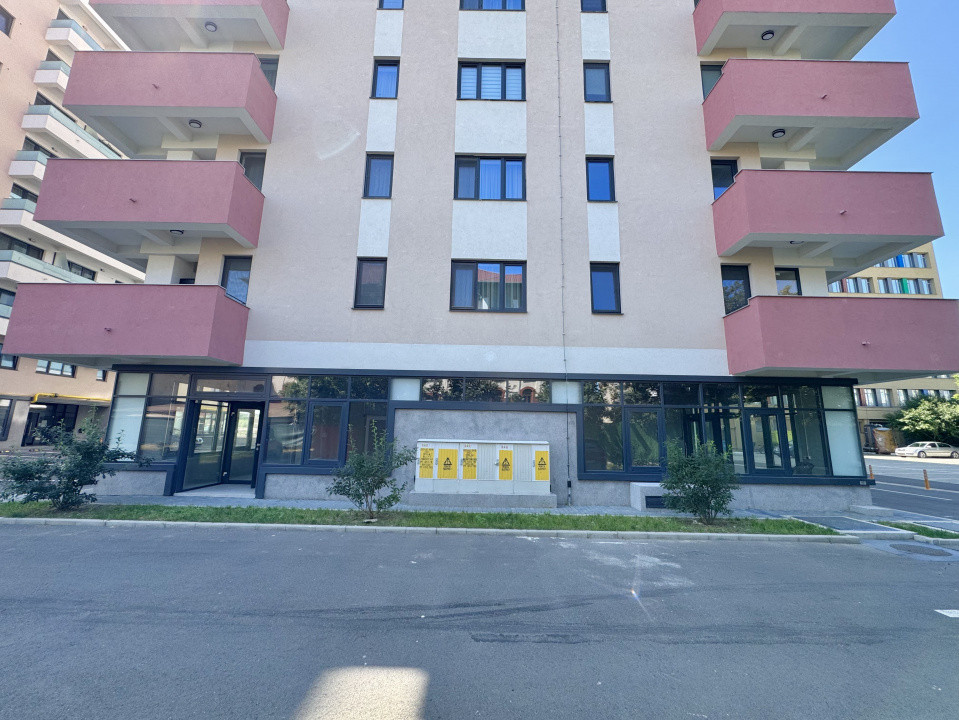 Închiriere Spațiu Comercial 118 mp- Unirea Towers. 2 parcări incluse.
