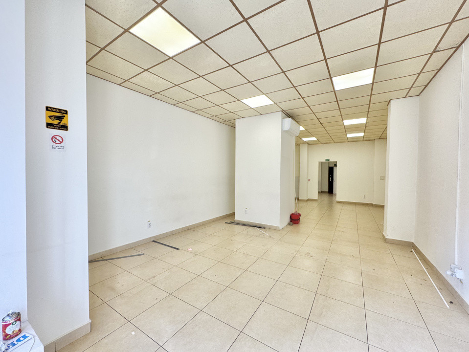 Închiriere Spațiu Comercial cu vad- 76 mp- 2 accese- Mircea cel Batran