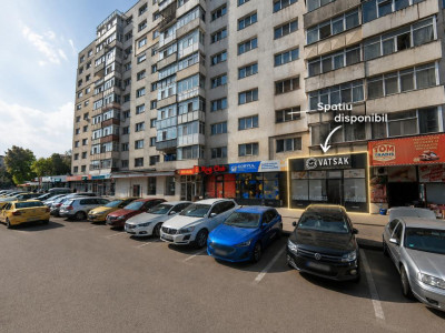 Închiriere Spațiu Comercial cu vad- 76 mp- 2 accese- Mircea cel Batran
