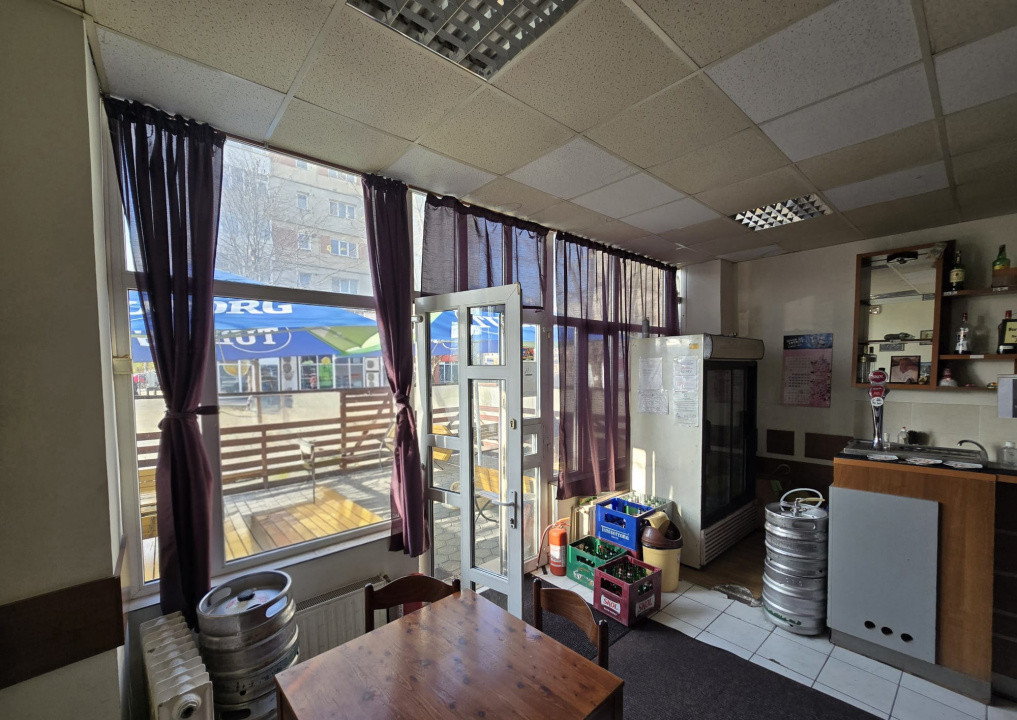 Inchiriere Spațiu Comercial Vitrat, 76 mp Dacia - Mega Image.