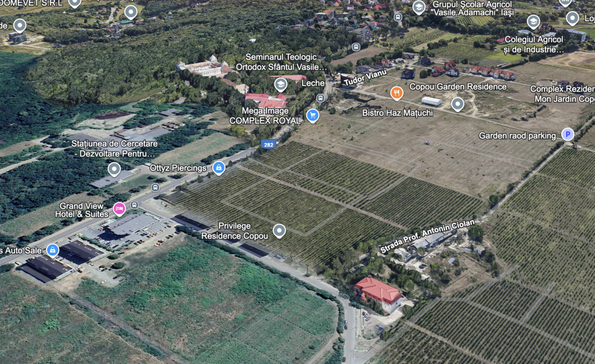 Vânzare fost Motel- Copou, A. Sadoveanu, 1500 mp utili + 3100 mp teren