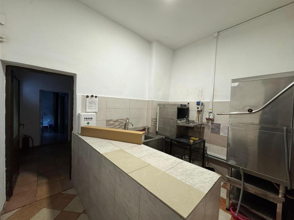 Inchiriere Spațiu pentru Restaurant, 300 mp utili + 300 mp terasă - Gară