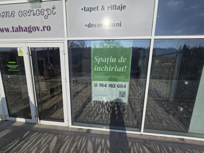 Inchiriere Spațiu Comercial Vitrat, 100mp - Bucium