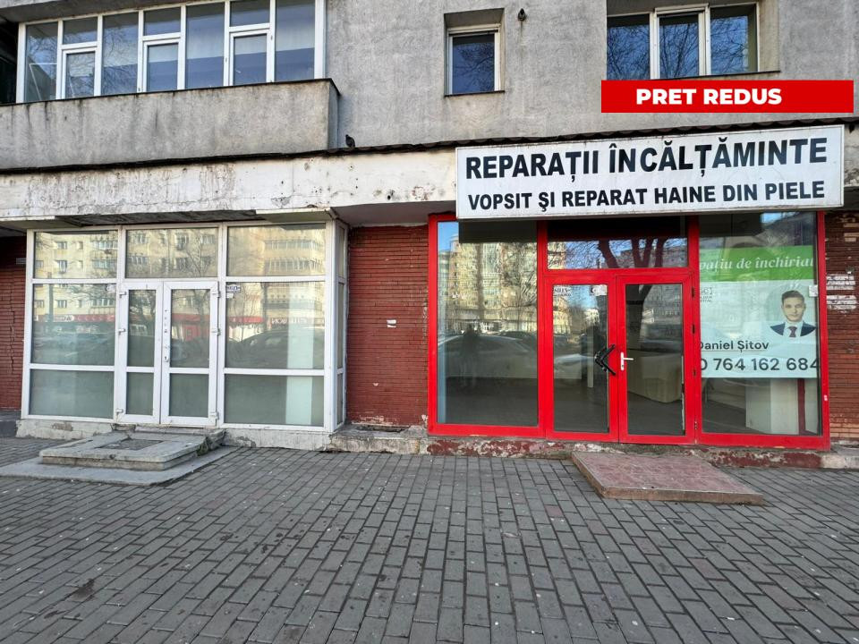 Inchiriere Spațiu Comercial Vitrat, 140 mp Dacia - Statia Bicaz