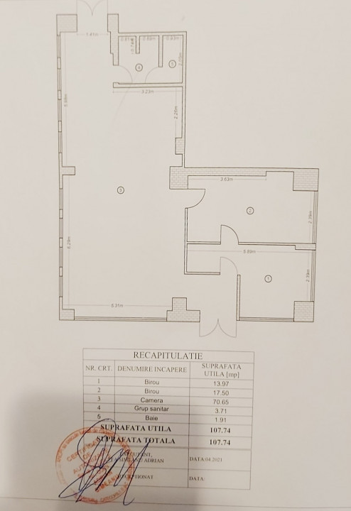 Închiriere Spațiu Comercial Nicolina- Pizza Puffy, 108 mp, 12 euro/ mp