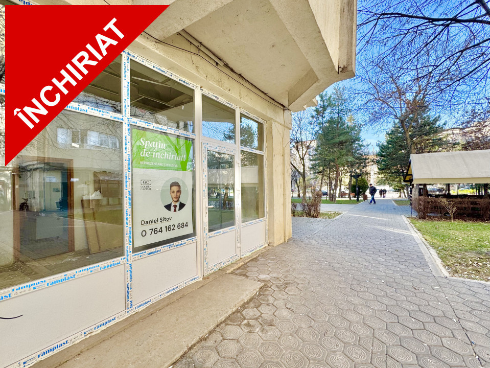 Închiriere Spațiu Comercial Nicolina- Pizza Puffy, 108 mp, 12 euro/ mp