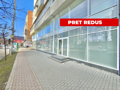 Închiriere Spațiu 264 mp- Bd. Independenței. Vitrină 18 metri. 15 €/mp