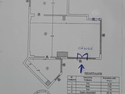 Inchiriere Spațiu Comercial Vitrat, 119 mp CUG - Pizza Nico