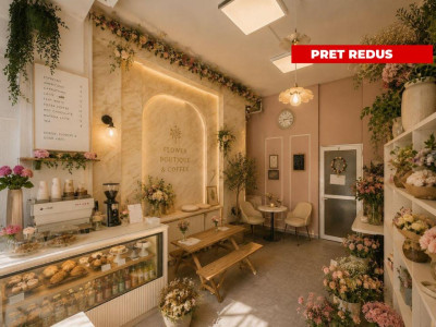Închiriere Spațiu Cafenea+ Florarie Boutique- Intersectia Moara de Foc
