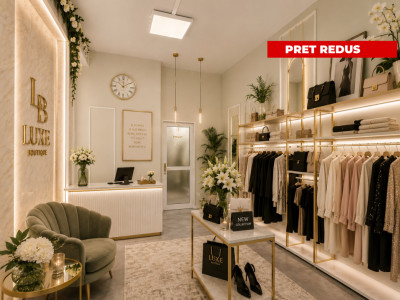 Închiriere Spațiu Vitrat Showroom Haine tip Boutique- Pacurari- Lukoil