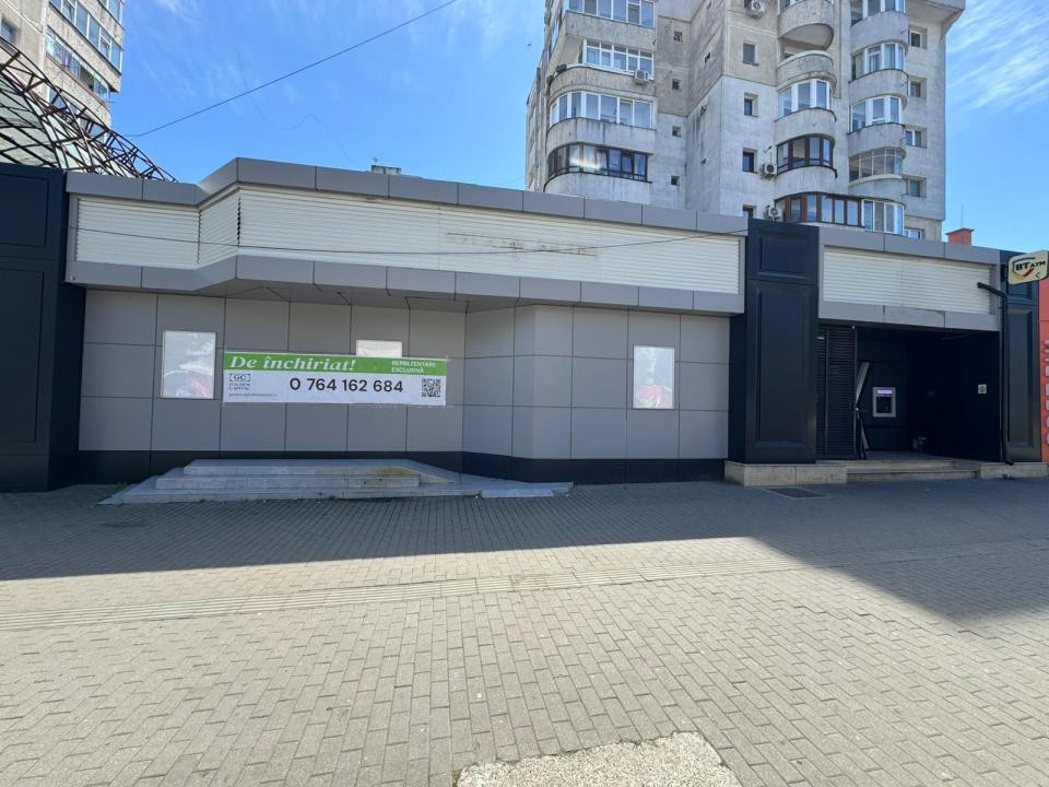 Inchiriere Spațiu Comercial Vitrat, 105mp Pacurari - Moara de Foc