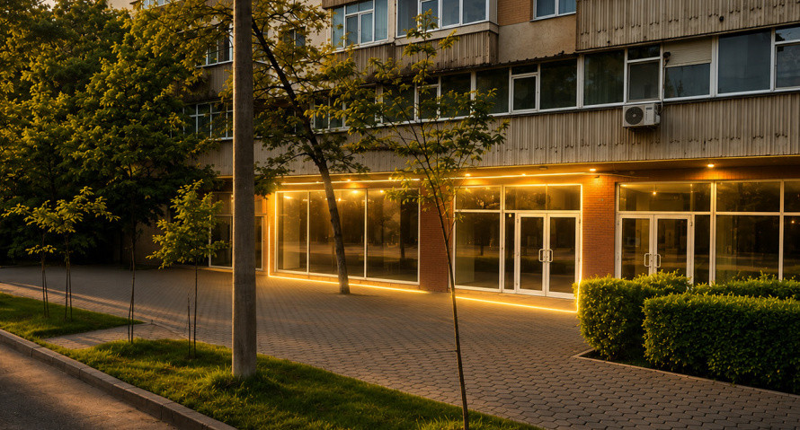 Inchiriere Spațiu Comercial Vitrat | 110 mp | Str Vasile Lupu  