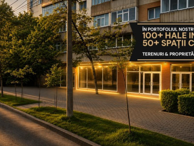 Inchiriere Spațiu Comercial Vitrat | 110 mp | Str Vasile Lupu  