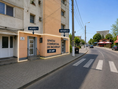 Inchiriere Spațiu Comercial | 25mp | Gara Nicolina |Disponibil imediat