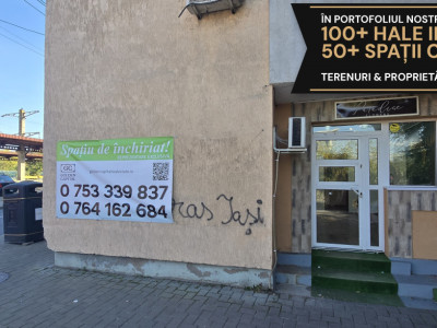 Inchiriere Spațiu Comercial | 20mp | Gara Nicolina |Disponibil imediat