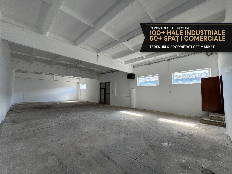 Inchiriere  HALA Industriala - Tomesti | 160mp | Sala Sporturilor 