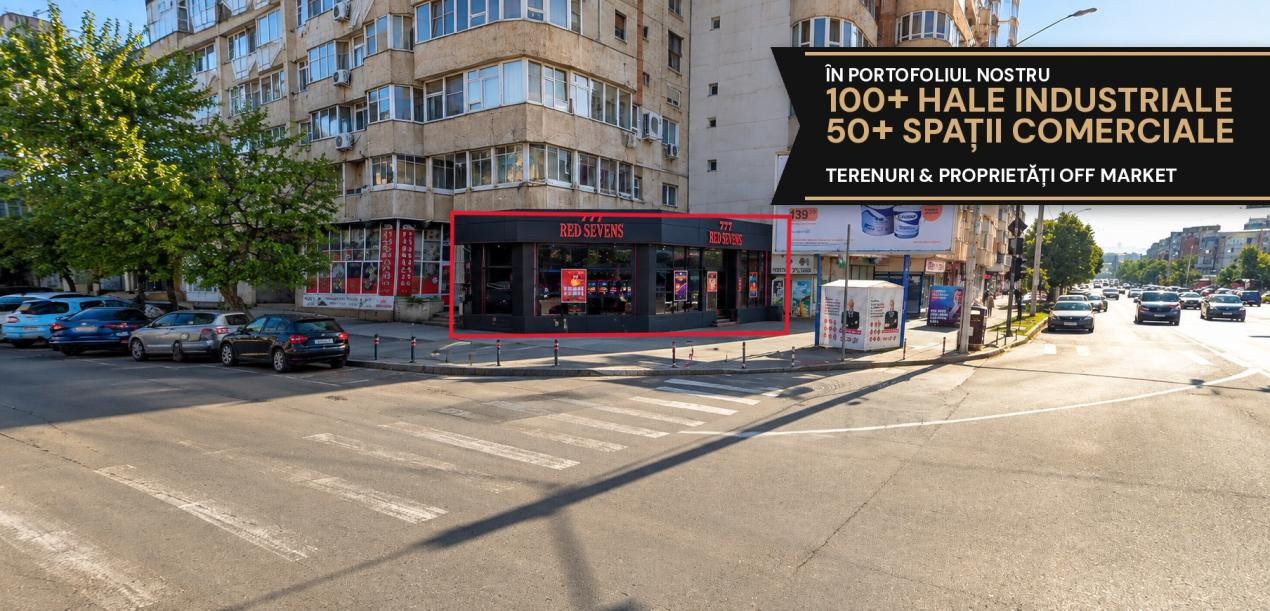 Inchiriere Spațiu Comercial  144mp Pacurari - INTERSECTIE MOARA DE FOC