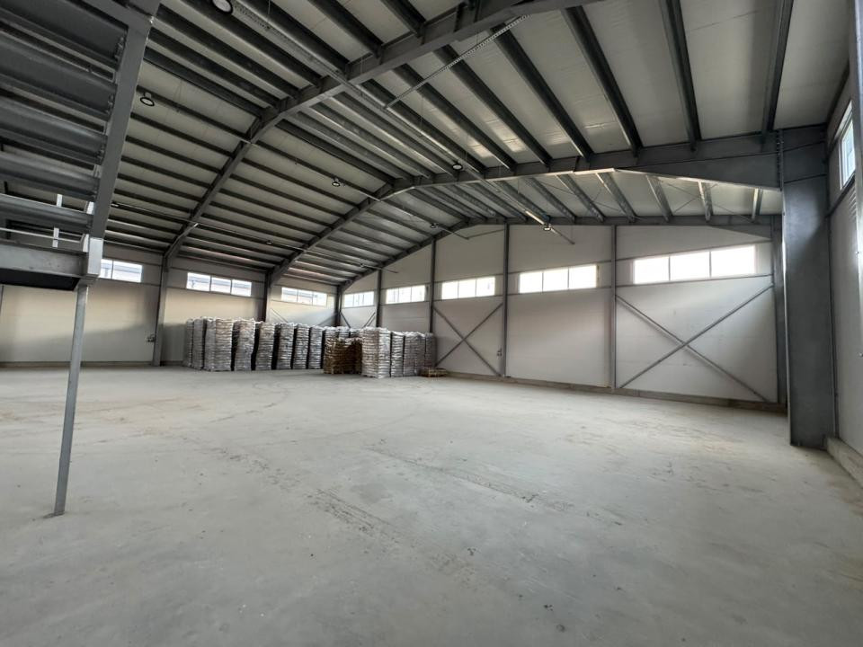HALĂ INDUSTRIALĂ DE ÎNCHIRIAT + BIROU– BUCIUM, IAȘI- ACCES TIR