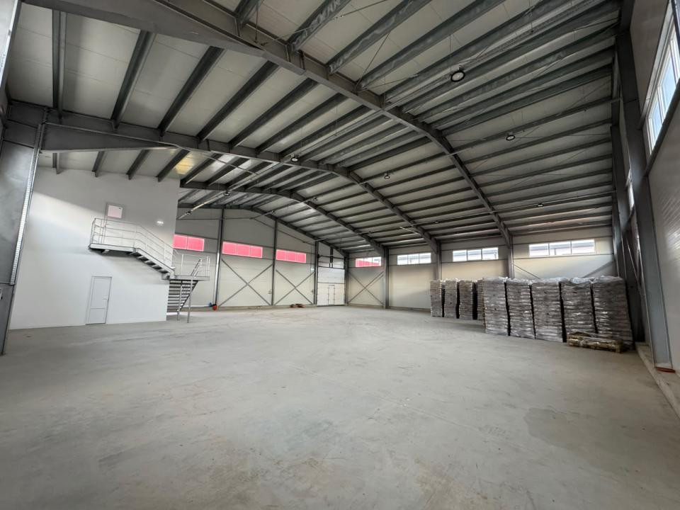 HALĂ INDUSTRIALĂ DE ÎNCHIRIAT + BIROU– BUCIUM, IAȘI- ACCES TIR