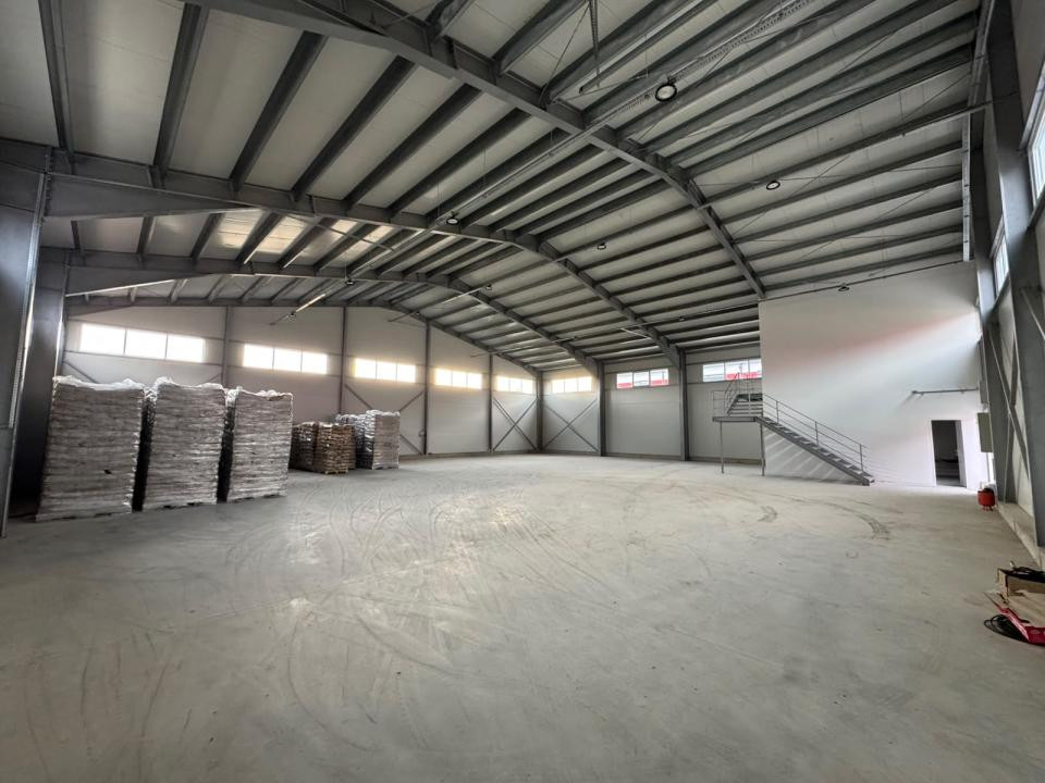 HALĂ INDUSTRIALĂ DE ÎNCHIRIAT + BIROU– BUCIUM, IAȘI- ACCES TIR