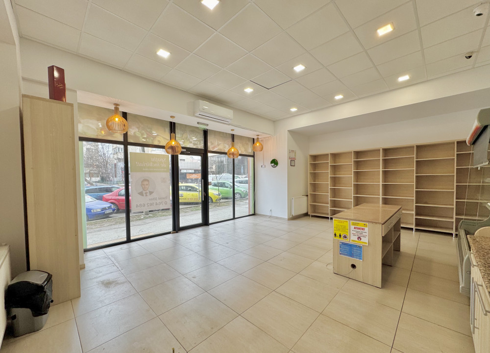 Închiriere Spațiu Comercial Păcurari, 86 mp- Intersecția Lukoil. 