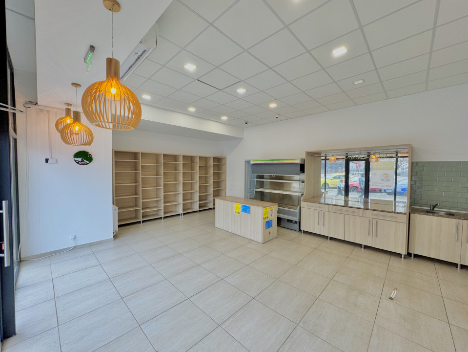 Închiriere Spațiu Comercial Păcurari, 86 mp- Intersecția Lukoil. 