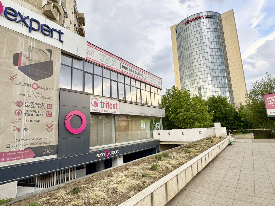 Închiriere Spațiu Comercial- fostul OTP A. Panu, 270 mp. Vitrină 10 ml