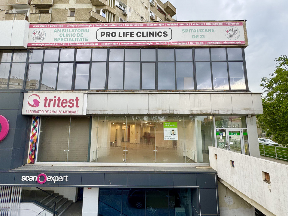 Închiriere Spațiu Comercial- fostul OTP A. Panu, 270 mp. Vitrină 10 ml
