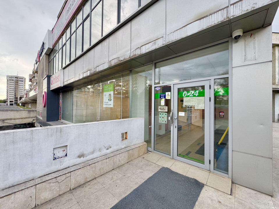 Închiriere Spațiu Comercial- fostul OTP A. Panu, 270 mp. Vitrină 10 ml