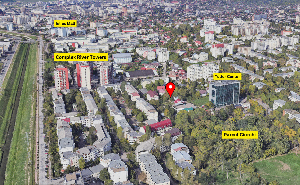 Vânzare Teren 350 mp- Tătărași, între Tudor Center și River Towers