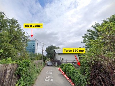 Vânzare Teren 350 mp- Tătărași, între Tudor Center și River Towers