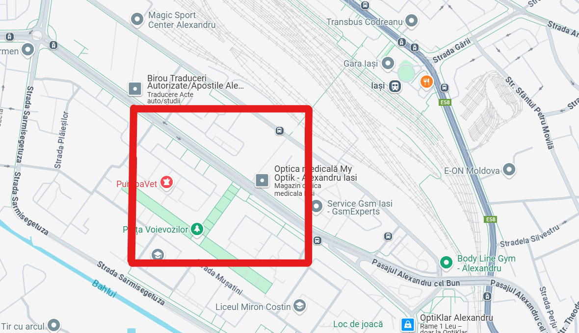 Vânzare Apartament, Parter, ideal pt. Comerț, Alexandru cel Bun, 54 mp